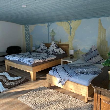 Gaestezimmer Am Waldrand Leimbach  Buitenkant foto