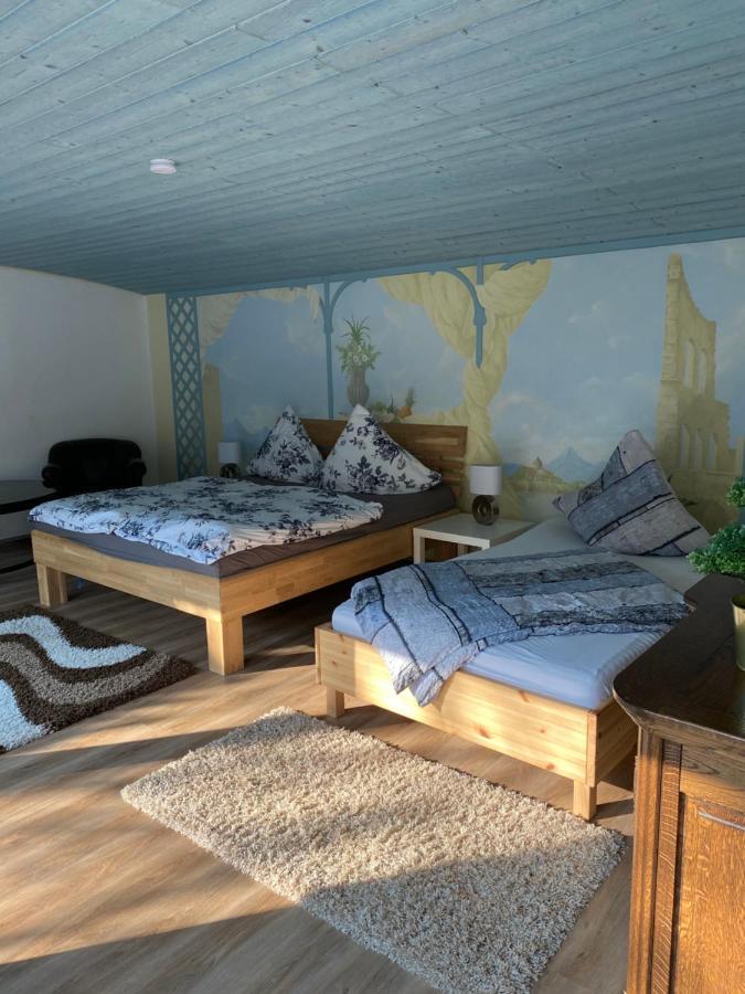 Gaestezimmer Am Waldrand Leimbach  Buitenkant foto